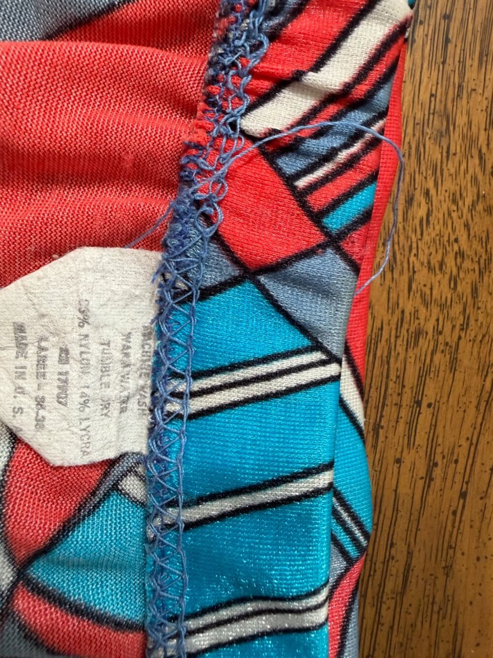 Vintage Men's Swim Trunks Swim Brief Style Size Large - Picture 8 of 10